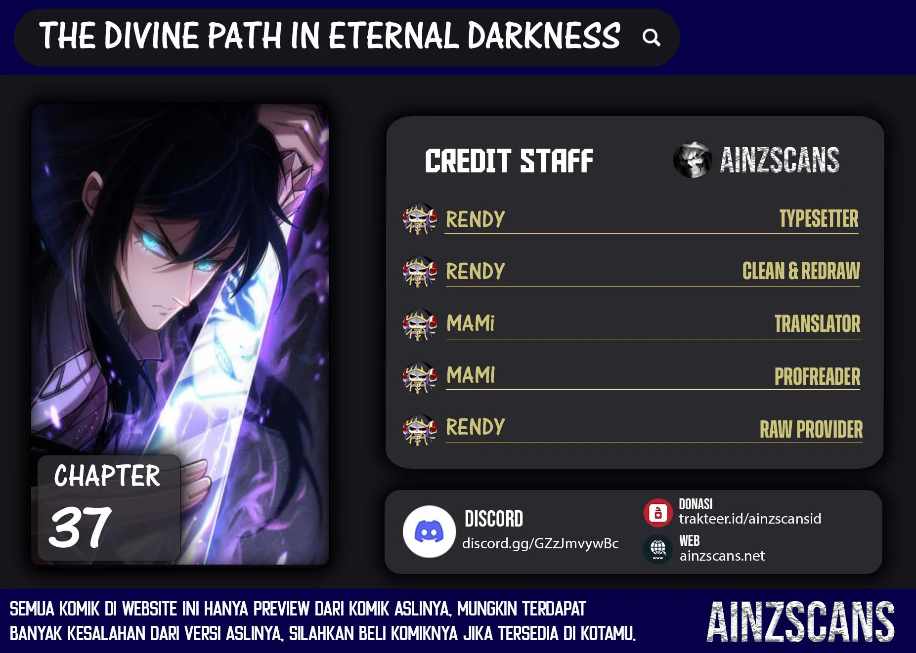 Komik Sinister Immortal Path Chapter 37 gambar 1