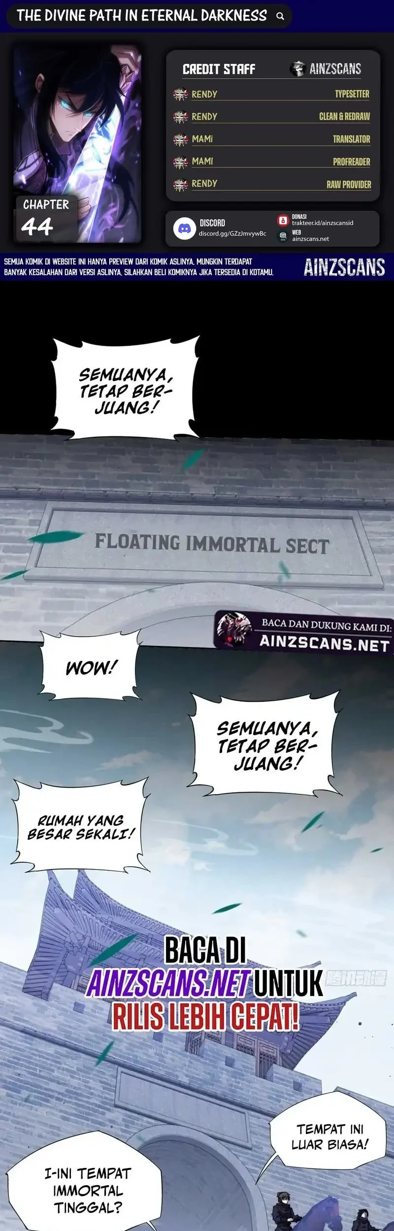 Komik Sinister Immortal Path Chapter 44 gambar 1