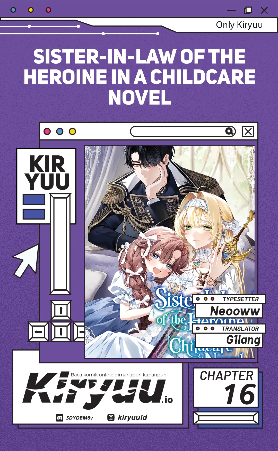 Komik Sister-in-law of the Heroine in a Childcare Novel Chapter 16 gambar 1
