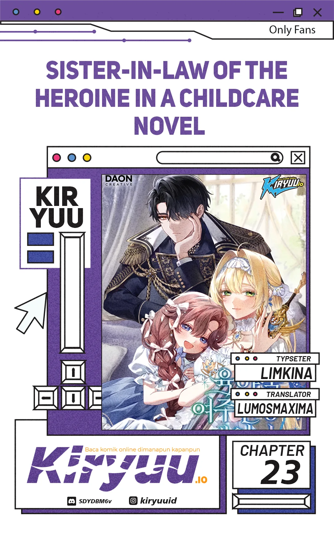 Komik Sister-in-law of the Heroine in a Childcare Novel Chapter 23 gambar 1