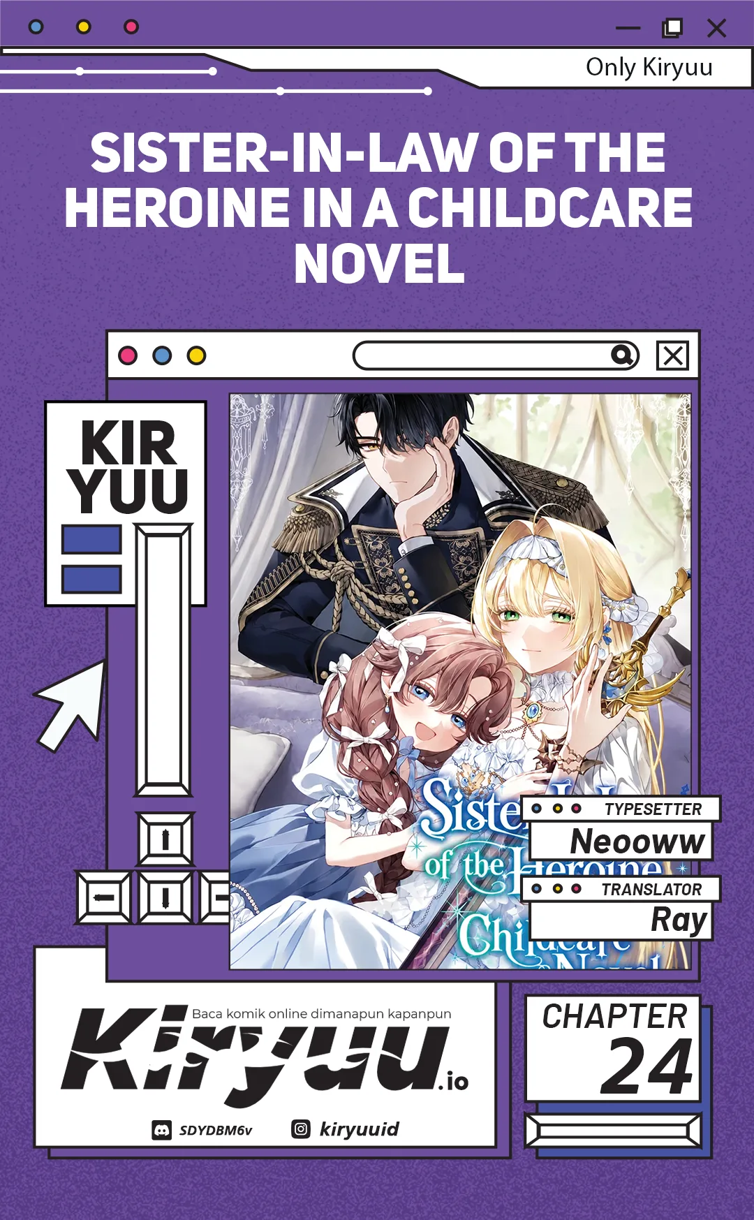Komik Sister-in-law of the Heroine in a Childcare Novel Chapter 24 gambar 1