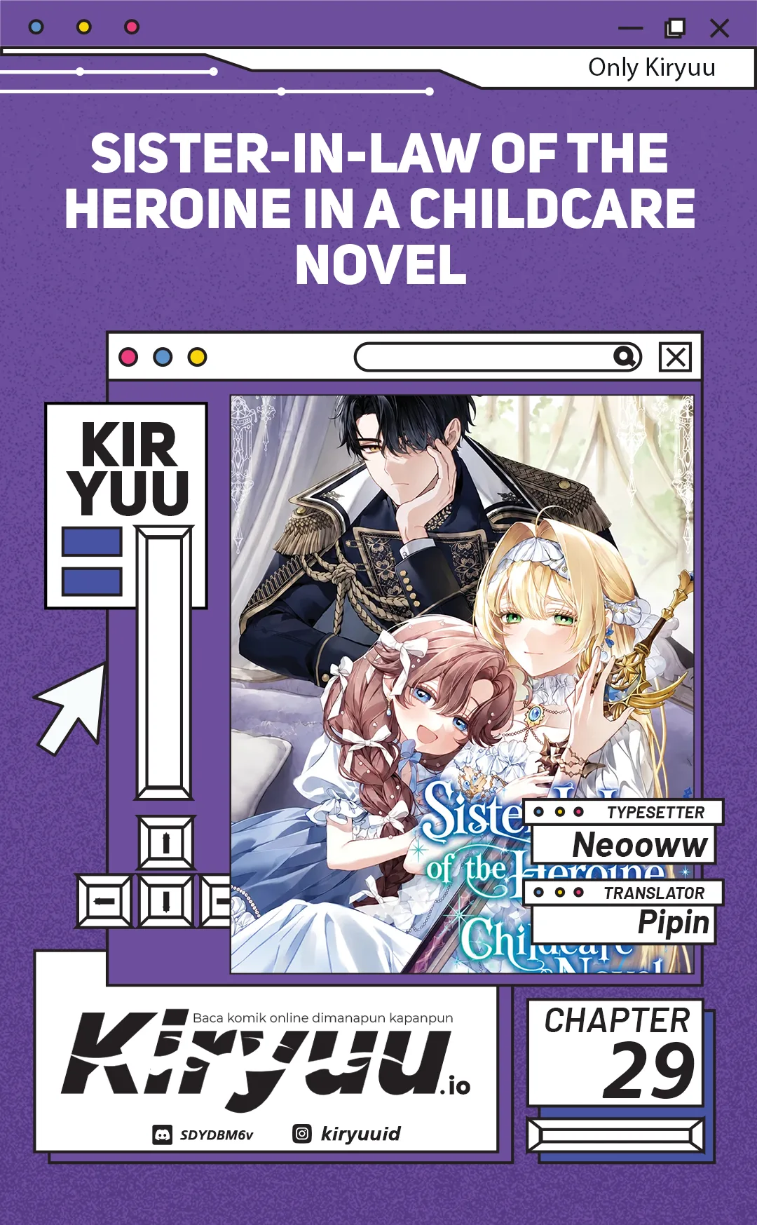 Komik Sister-in-law of the Heroine in a Childcare Novel Chapter 29 gambar 1