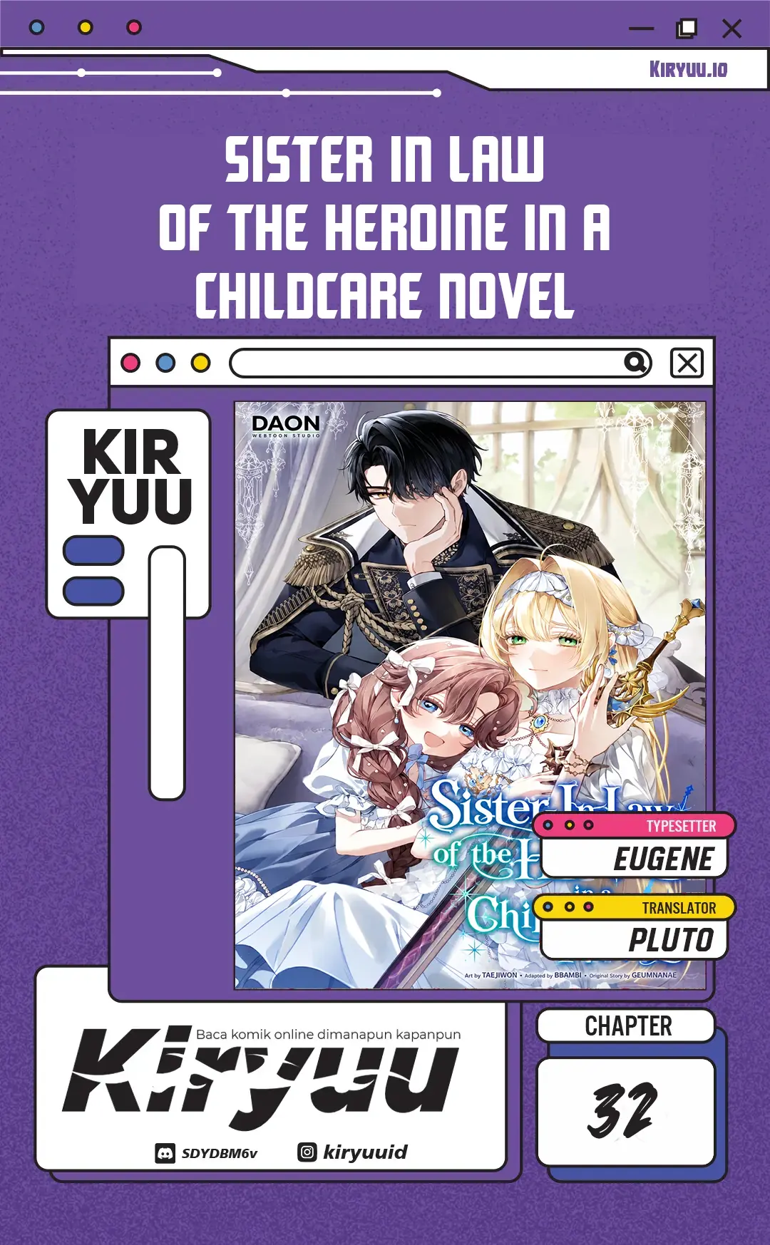 Komik Sister-in-law of the Heroine in a Childcare Novel Chapter 32 gambar 1