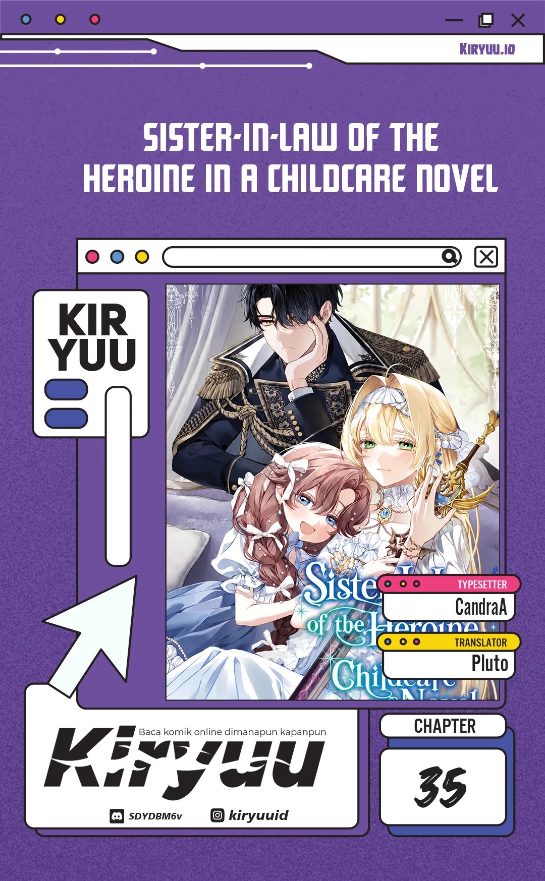 Komik Sister-in-law of the Heroine in a Childcare Novel Chapter 35 gambar 1