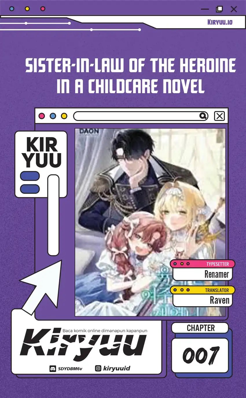 Komik Sister-in-law of the Heroine in a Childcare Novel Chapter 7 gambar 1