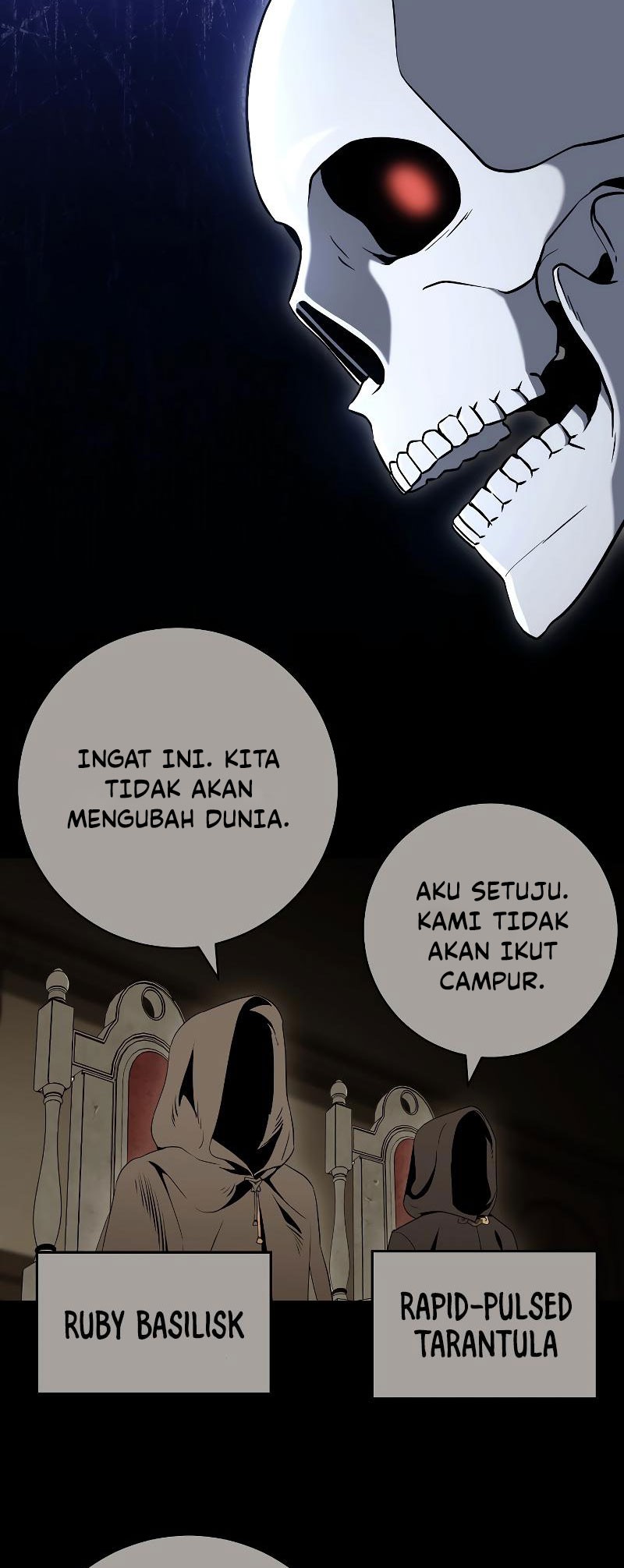 Skeleton Soldier Couldn’t Protect the Dungeon Chapter 204 halaman 4