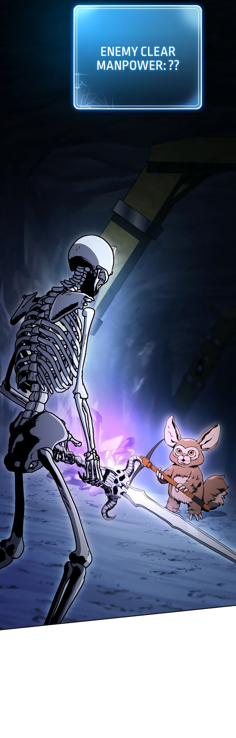 Skeleton Soldier Couldn’t Protect the Dungeon Chapter 208 halaman 3