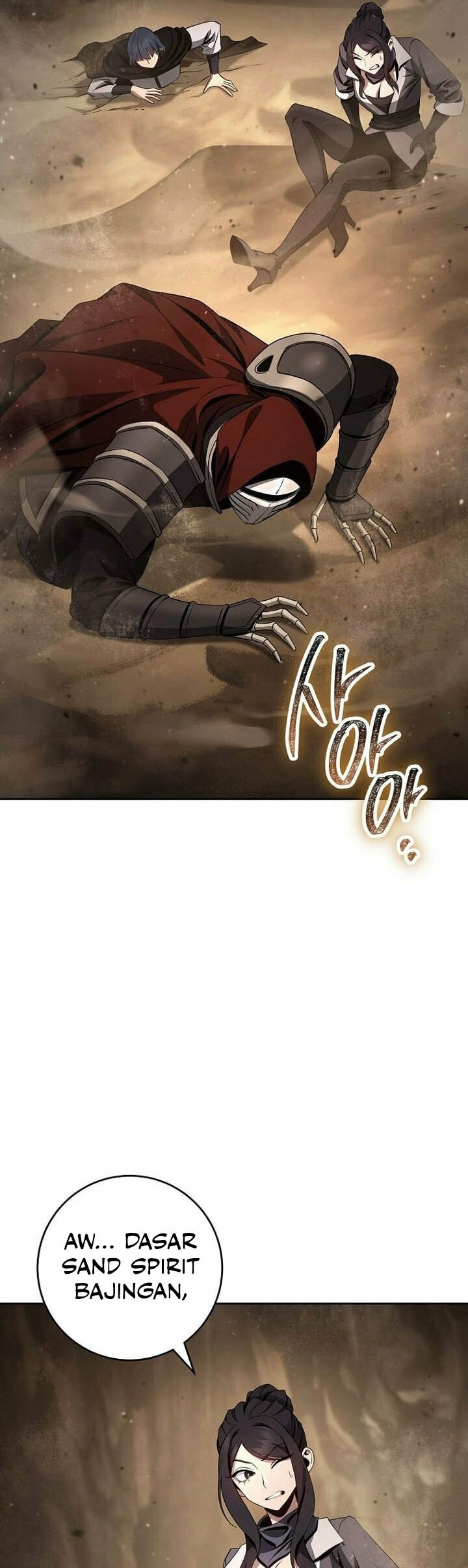 Skeleton Soldier Couldn’t Protect the Dungeon Chapter 343 halaman 3