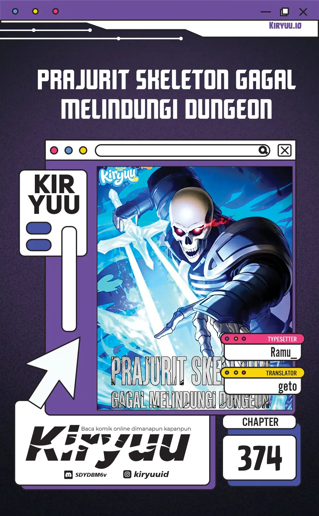 Komik Skeleton Soldier Couldn’t Protect the Dungeon Chapter 374 gambar 1