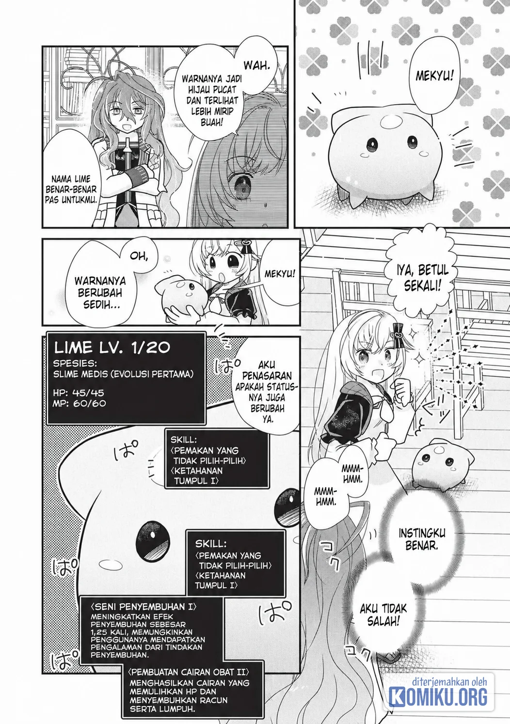 Manga Slime Master-chan no VRMMO Chapter 3 gambar 2