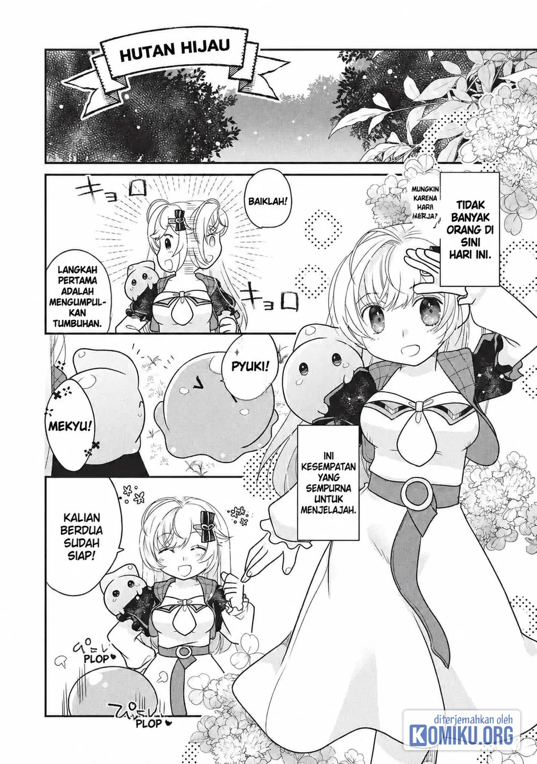 Manga Slime Master-chan no VRMMO Chapter 4 gambar 2