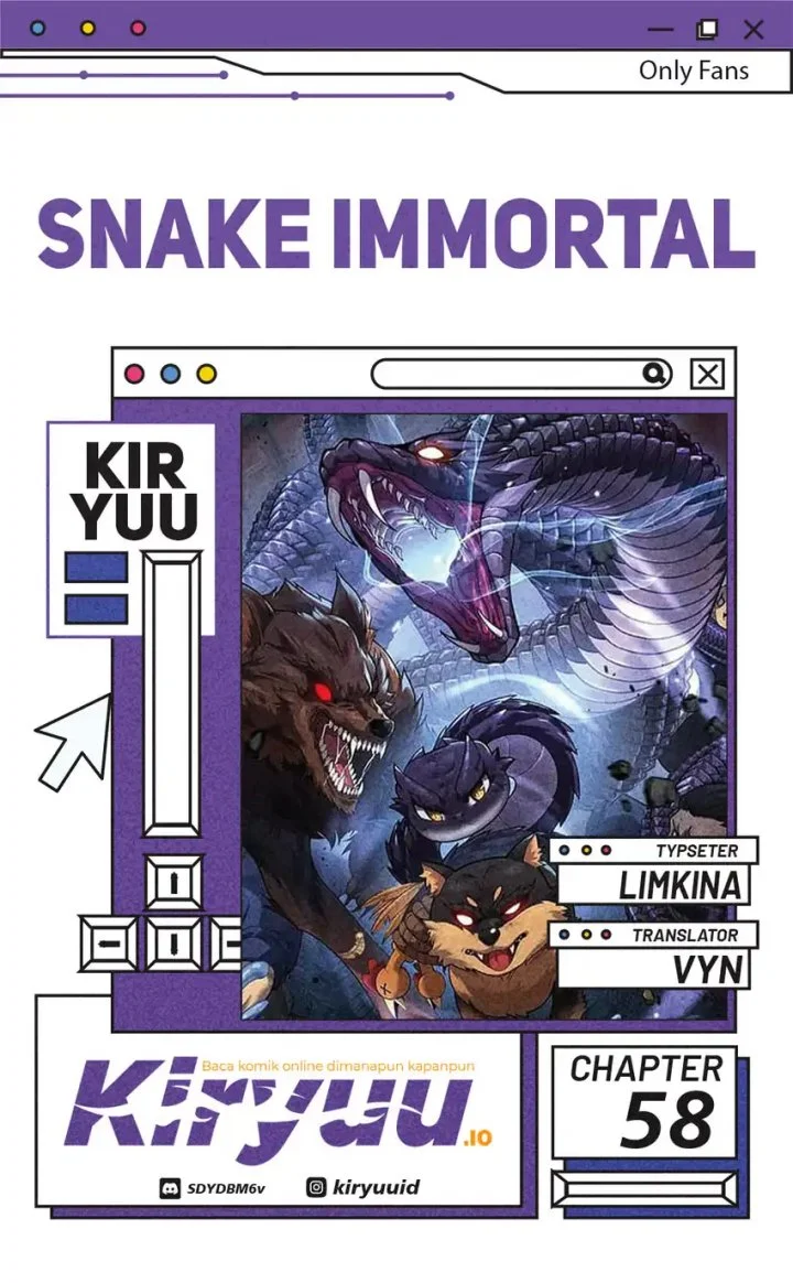 Komik Snake Immortal: The Tale of a Snake’s Cultivation to Immortality Chapter 58 gambar 1