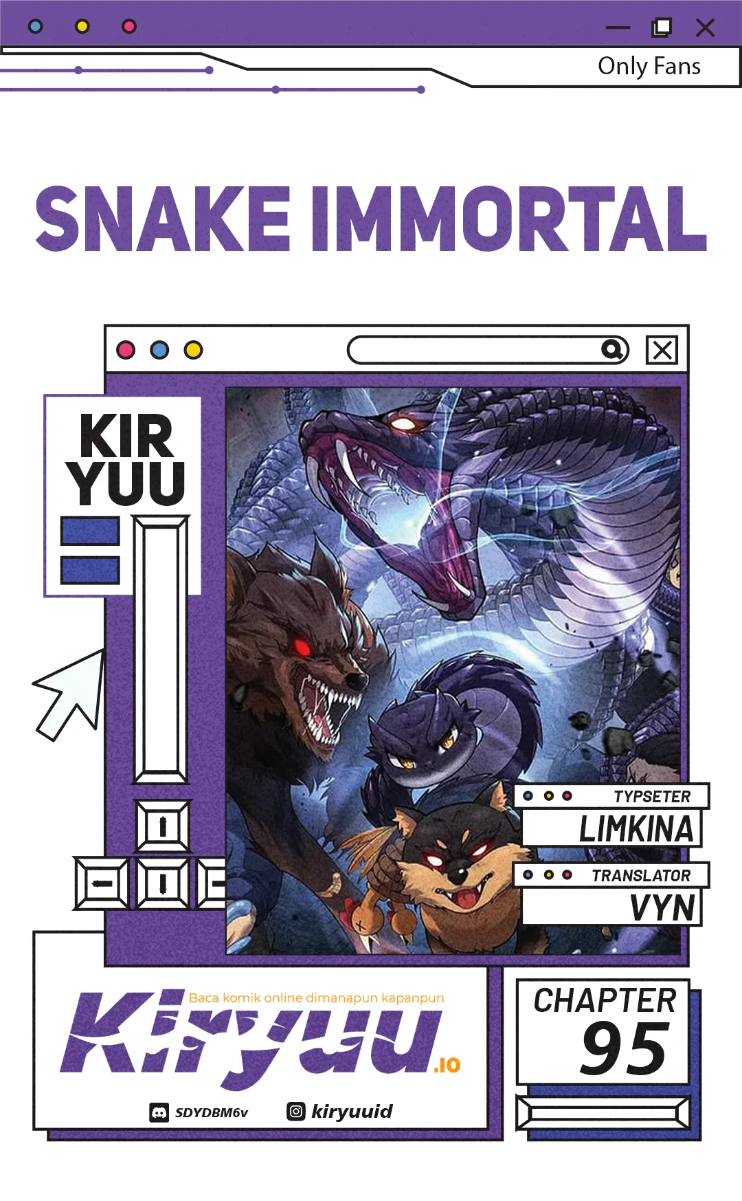 Komik Snake Immortal: The Tale of a Snake’s Cultivation to Immortality Chapter 95 gambar 1
