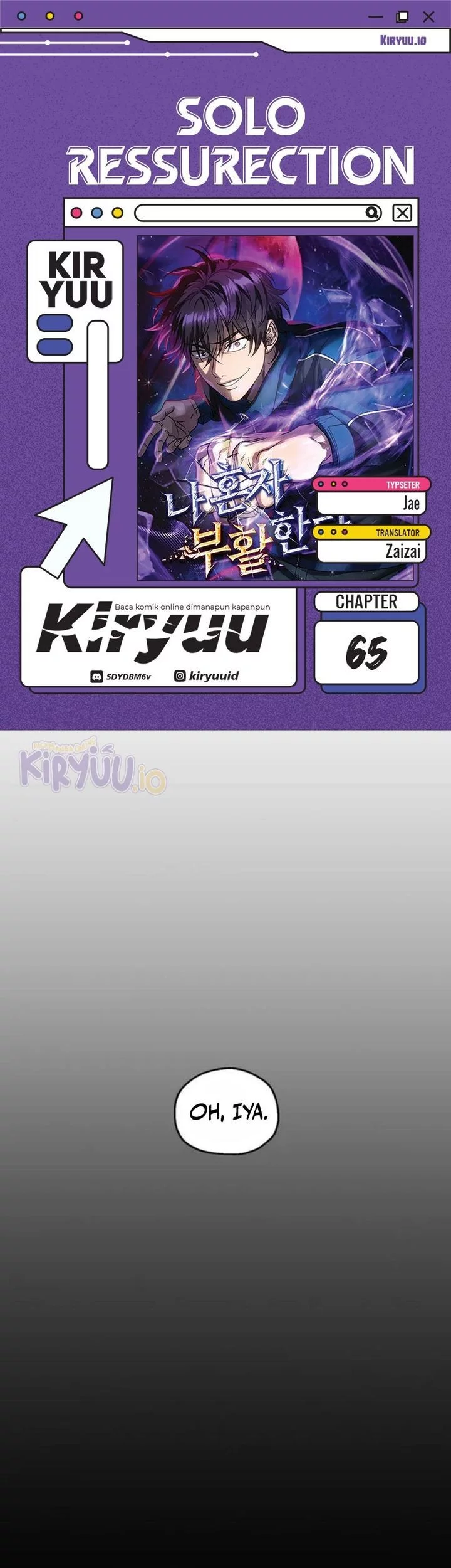 Komik Solo Resurrection Chapter 65 gambar 1