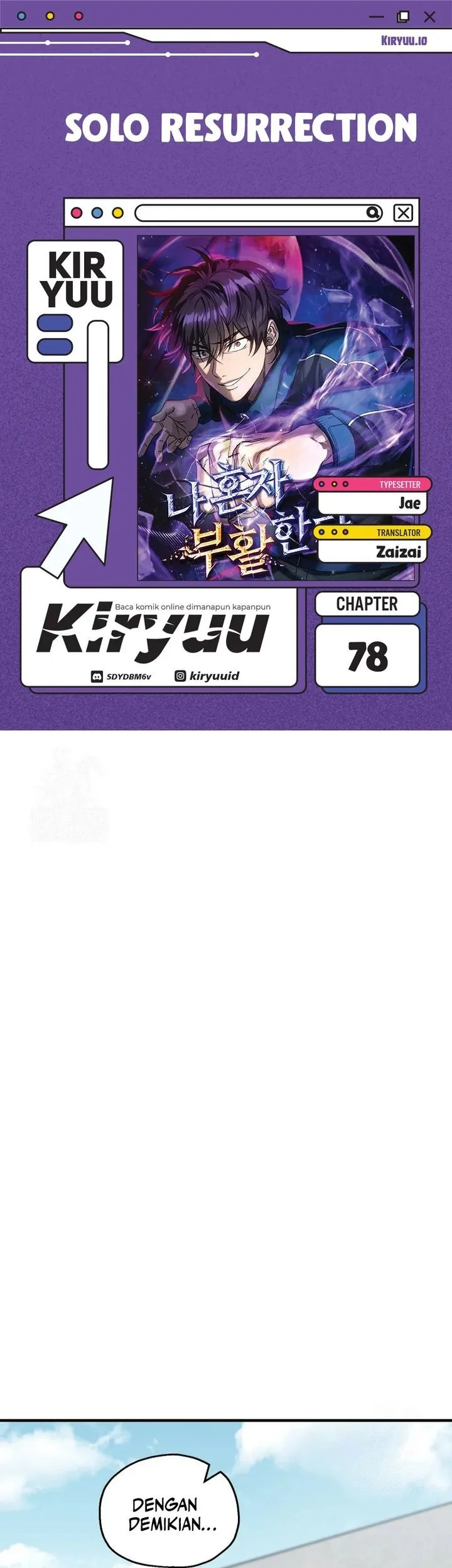 Komik Solo Resurrection Chapter 78 gambar 1