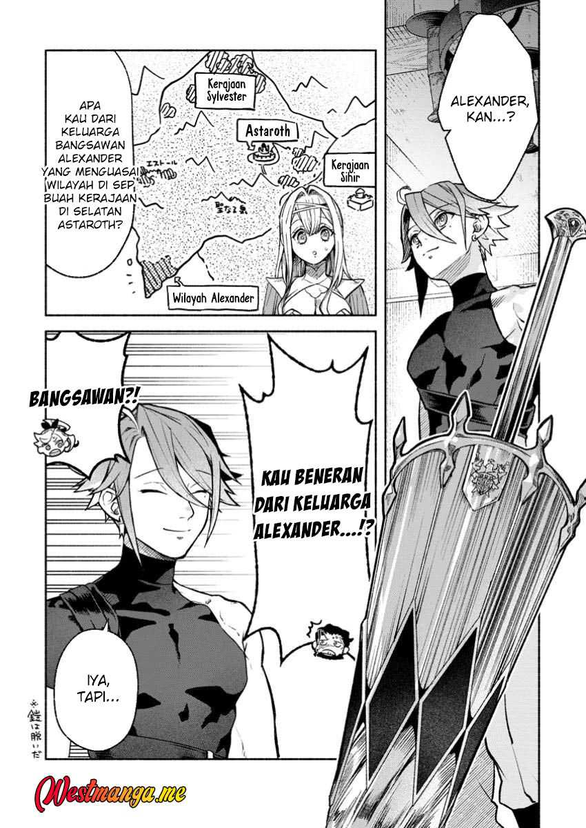 Manga Sono Monban, Saikyou Nitsuki: Tsuihou Sareta Bougyo Ryoku 9999 no Senshi, Outo no Monban Toshite Musou Suru Chapter 36 gambar 2