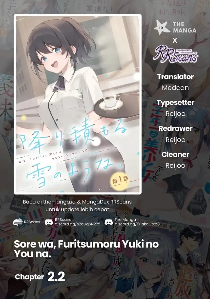 Komik Sore wa, Furitsumoru Yuki no You na. Chapter 2.2 gambar 1