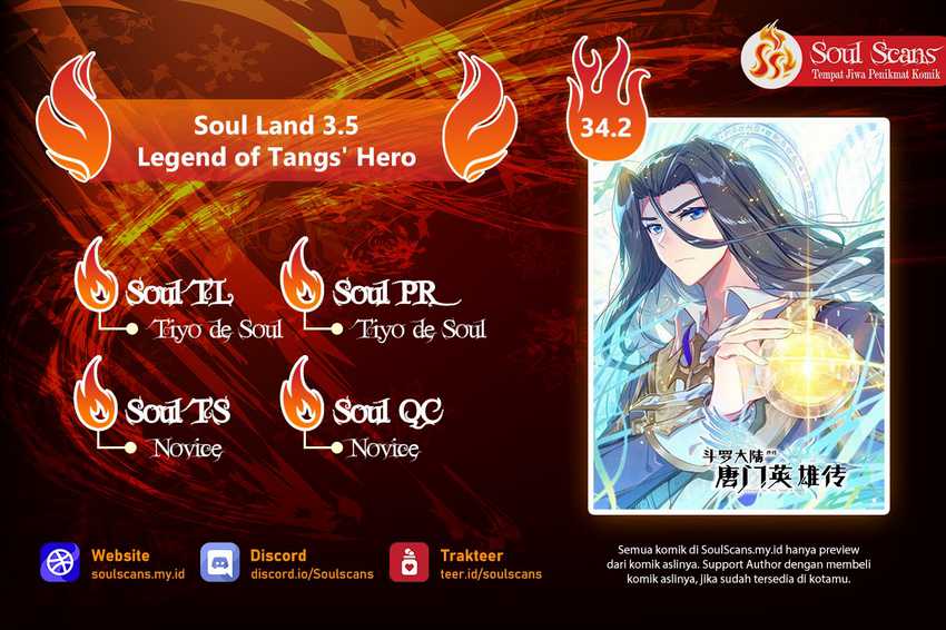 Komik Soul Land Legend of the Tang’s Hero Chapter 34.2 gambar 1
