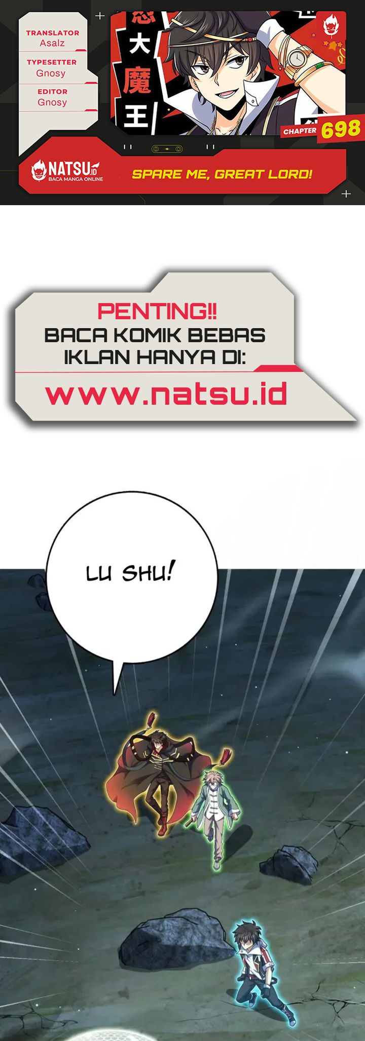 Komik Spare Me, Great Lord! Chapter 698 gambar 1