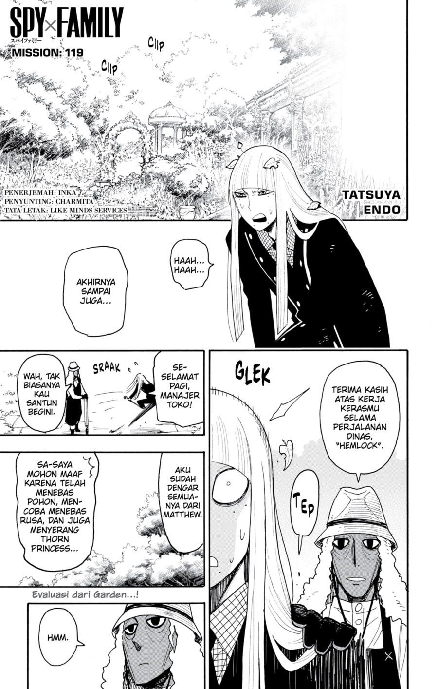 Komik Spy X Family Chapter 119 gambar 1