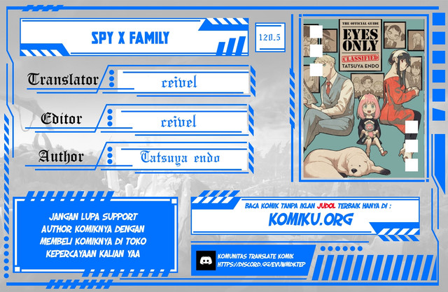 Komik Spy X Family Chapter 120.5 gambar 1