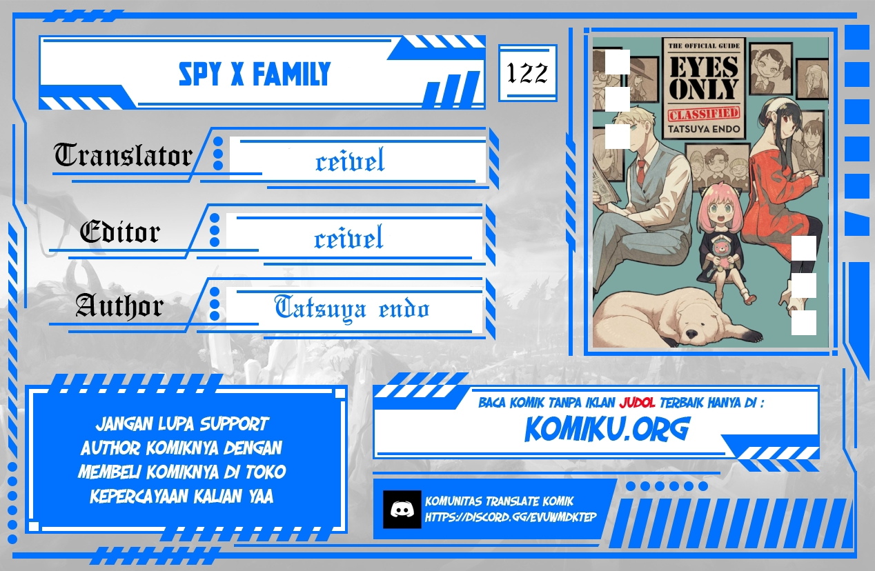 Komik Spy X Family Chapter 122 gambar 1