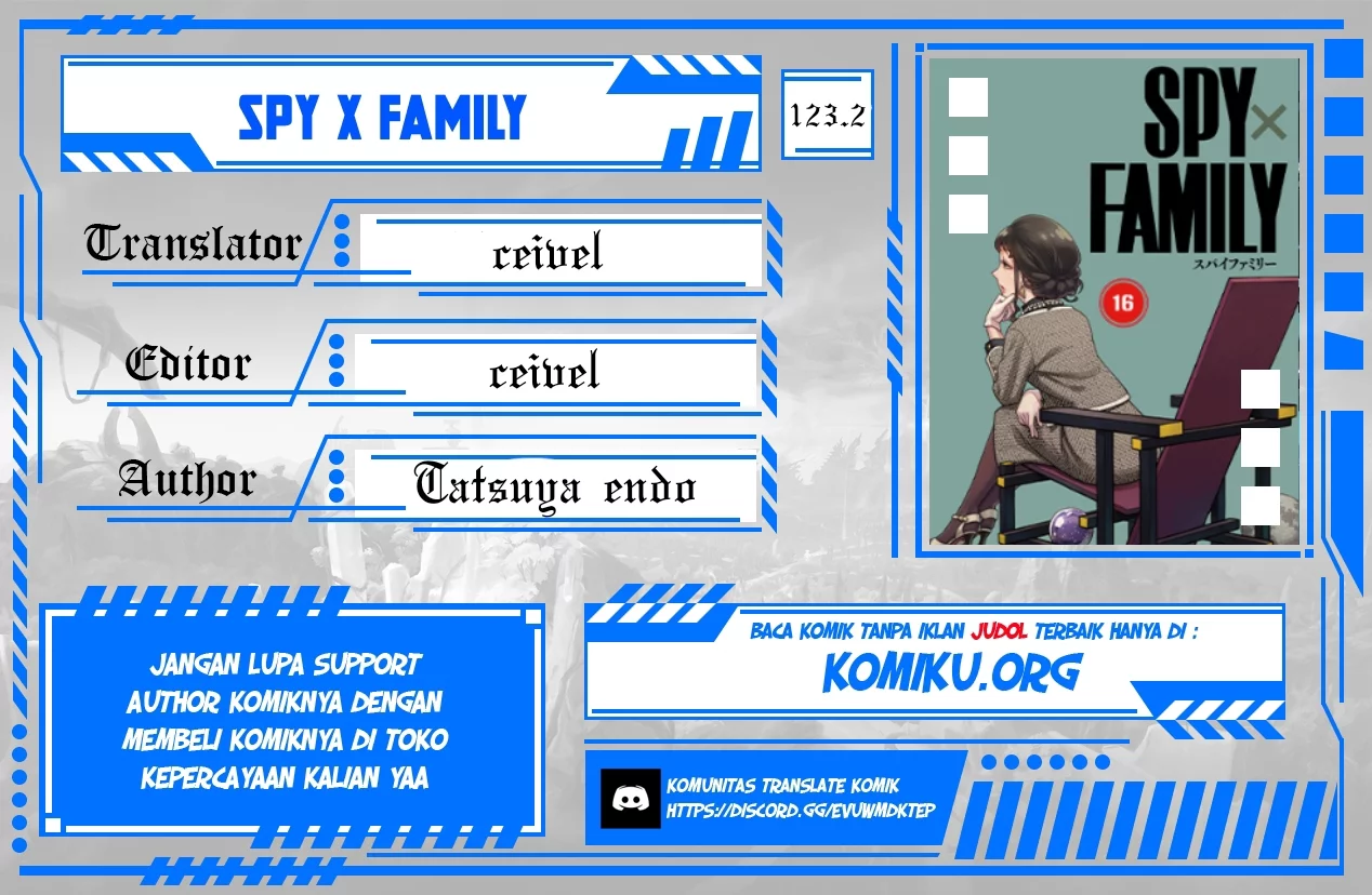Komik Spy X Family Chapter 123.2 gambar 1