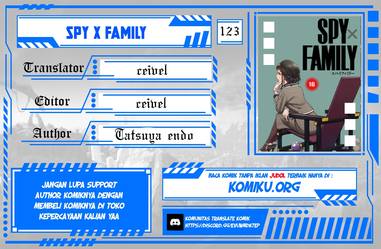 Komik Spy X Family Chapter 123 gambar 1