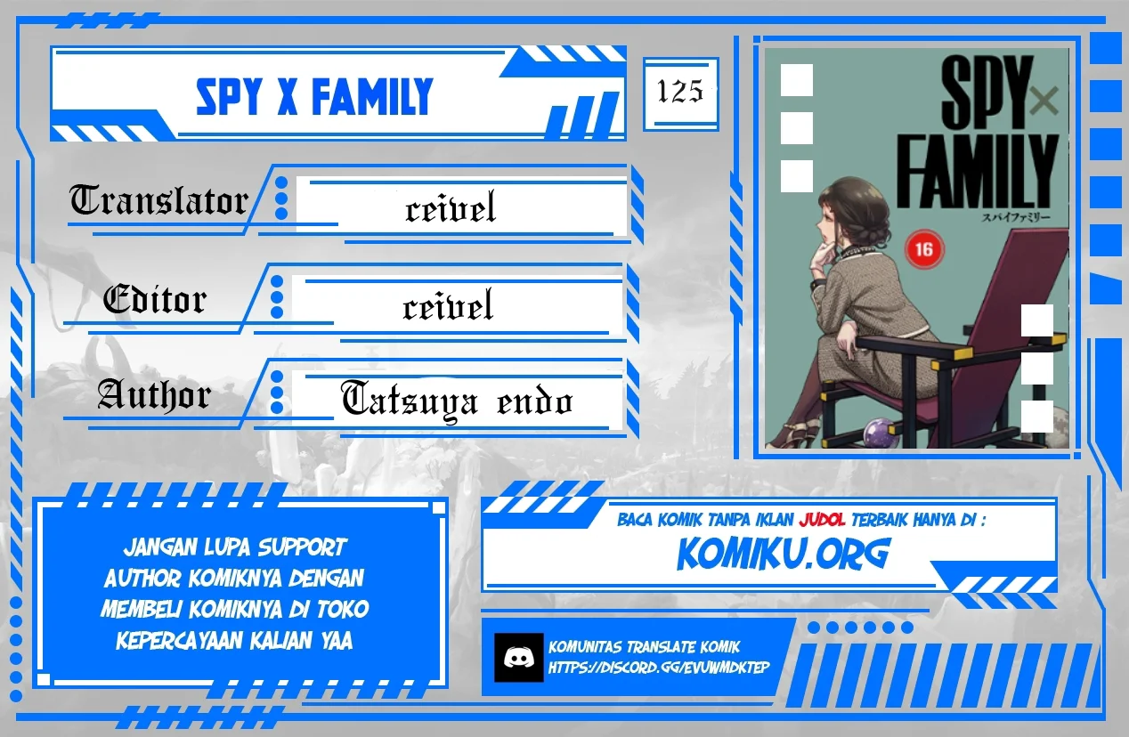 Komik Spy X Family Chapter 125 gambar 1