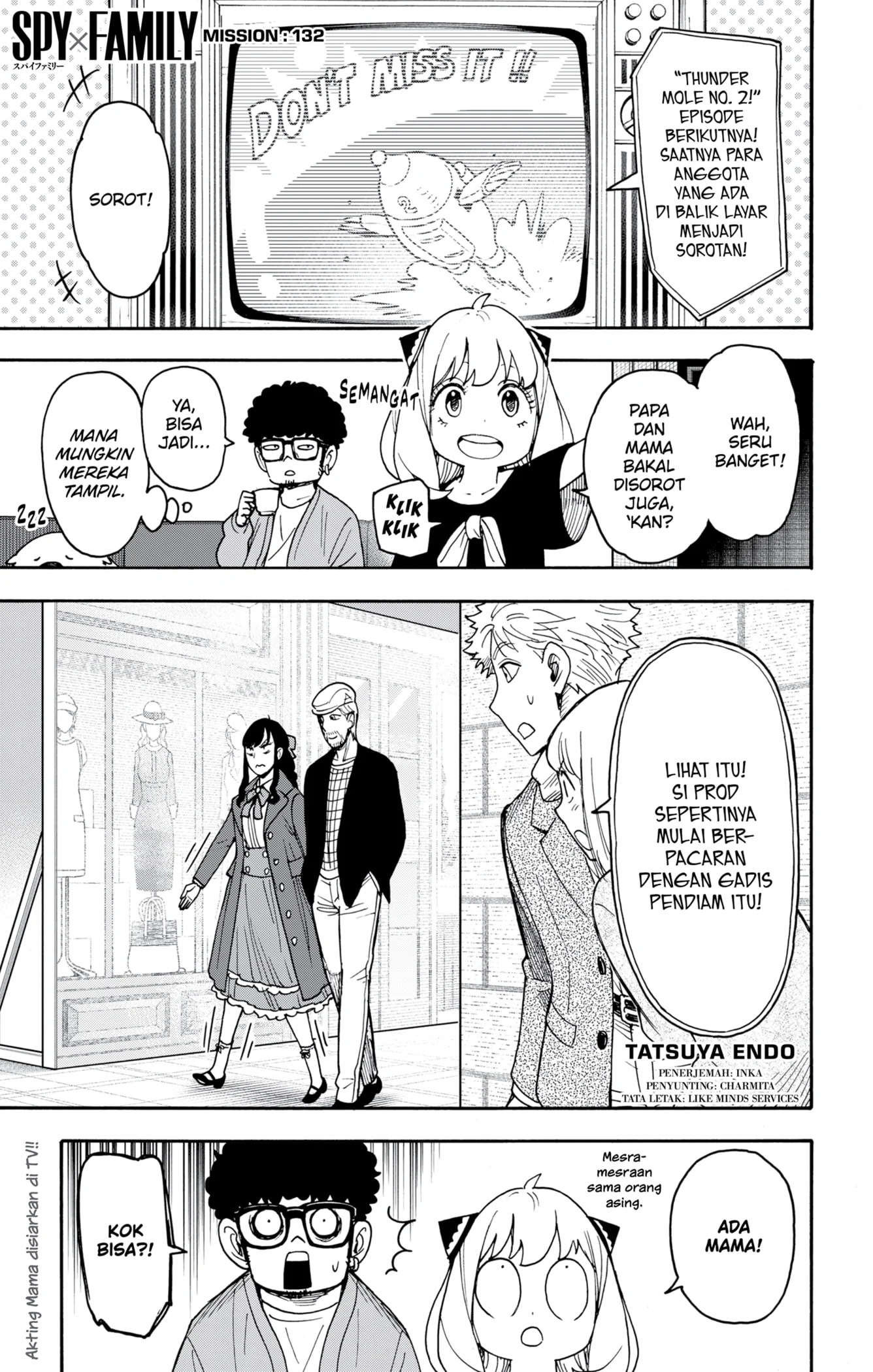Komik Spy X Family Chapter 132 gambar 1