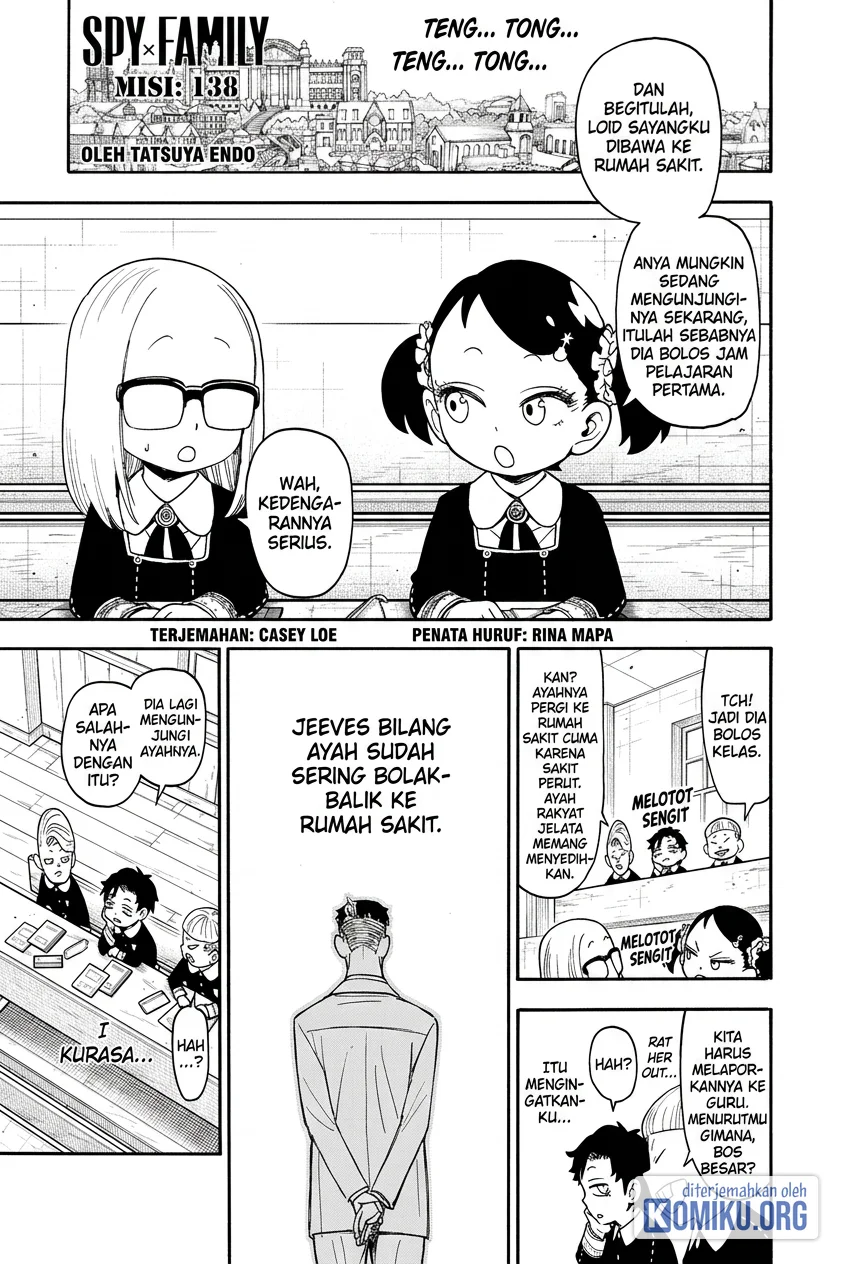 Komik Spy X Family Chapter 138 gambar 1