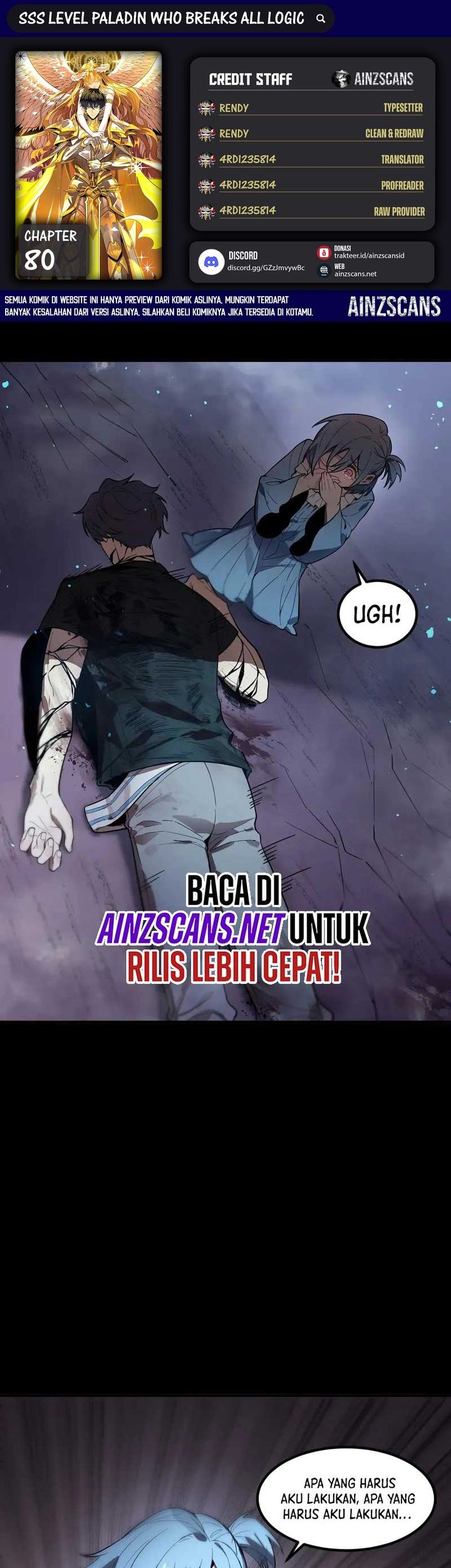 Komik SSS-level Paladin Who Breaks All Logic Chapter 80 gambar 1