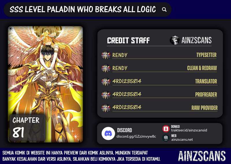 Komik SSS-level Paladin Who Breaks All Logic Chapter 81 gambar 1