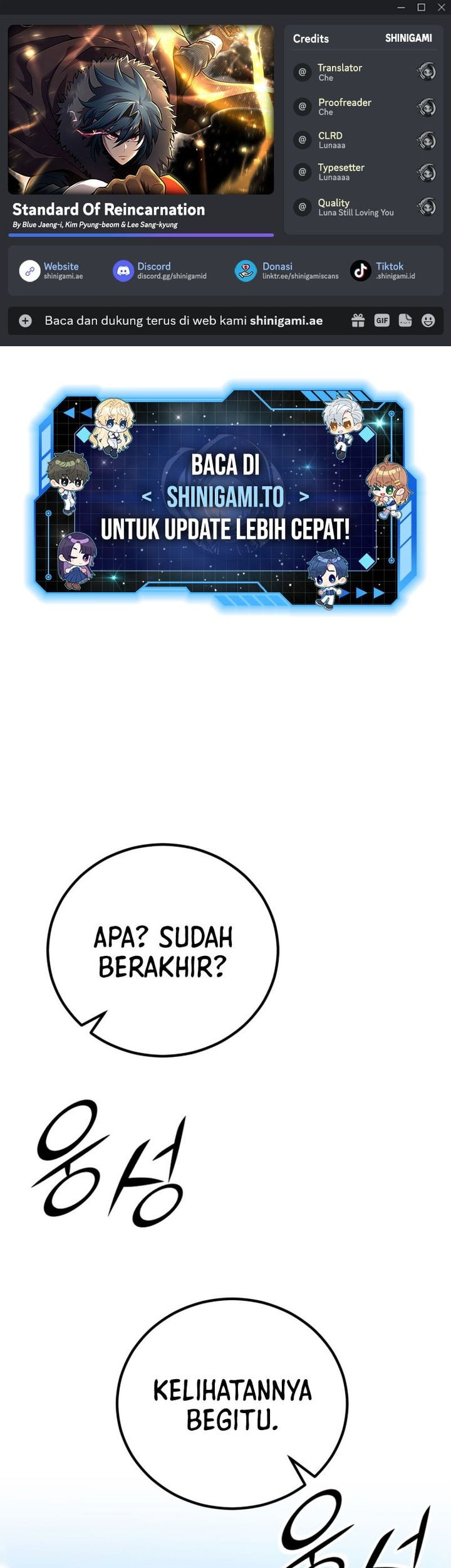 Komik Standard of Reincarnation Chapter 152 gambar 1