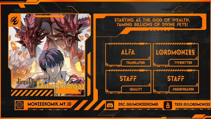 Komik Start by changing your job to the God of Wealth and taming billions of divine pets! Chapter 33 gambar 1