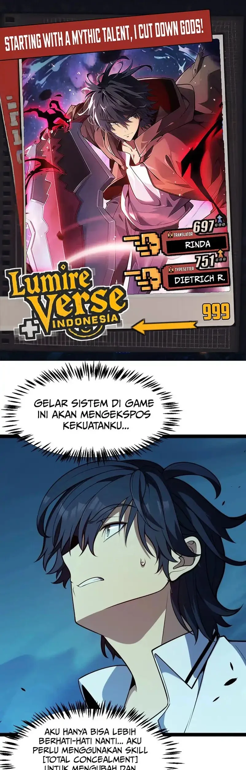 Komik Starting with a Mythic Talent, I Cut Down Gods! Chapter 6 gambar 1