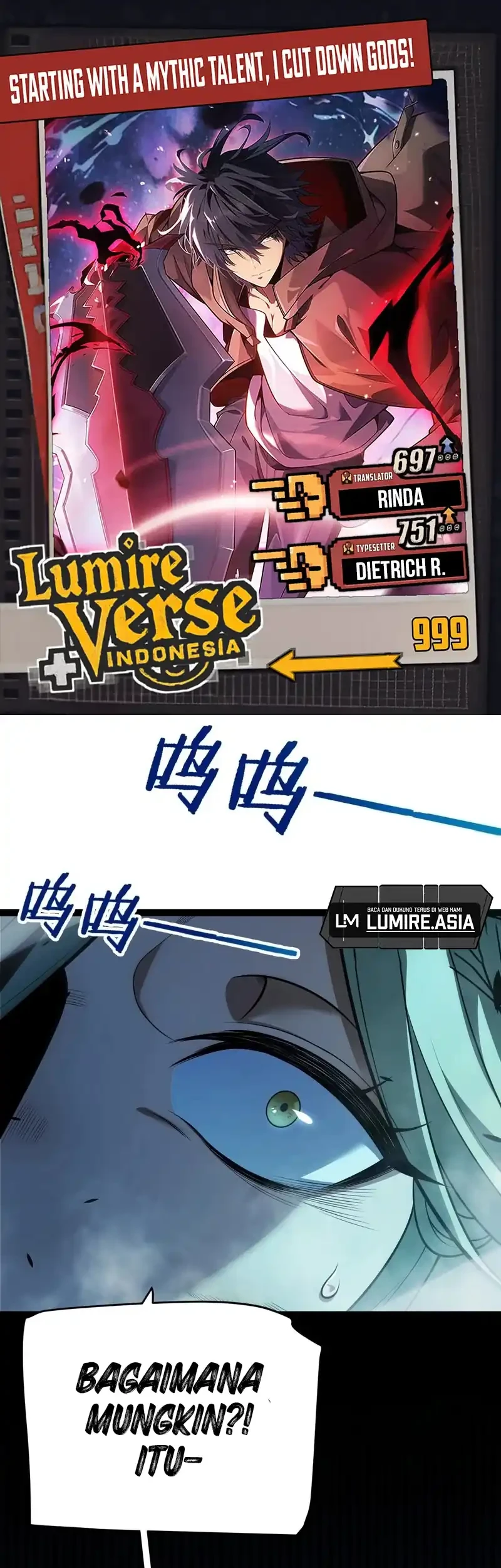 Komik Starting with a Mythic Talent, I Cut Down Gods! Chapter 9 gambar 1