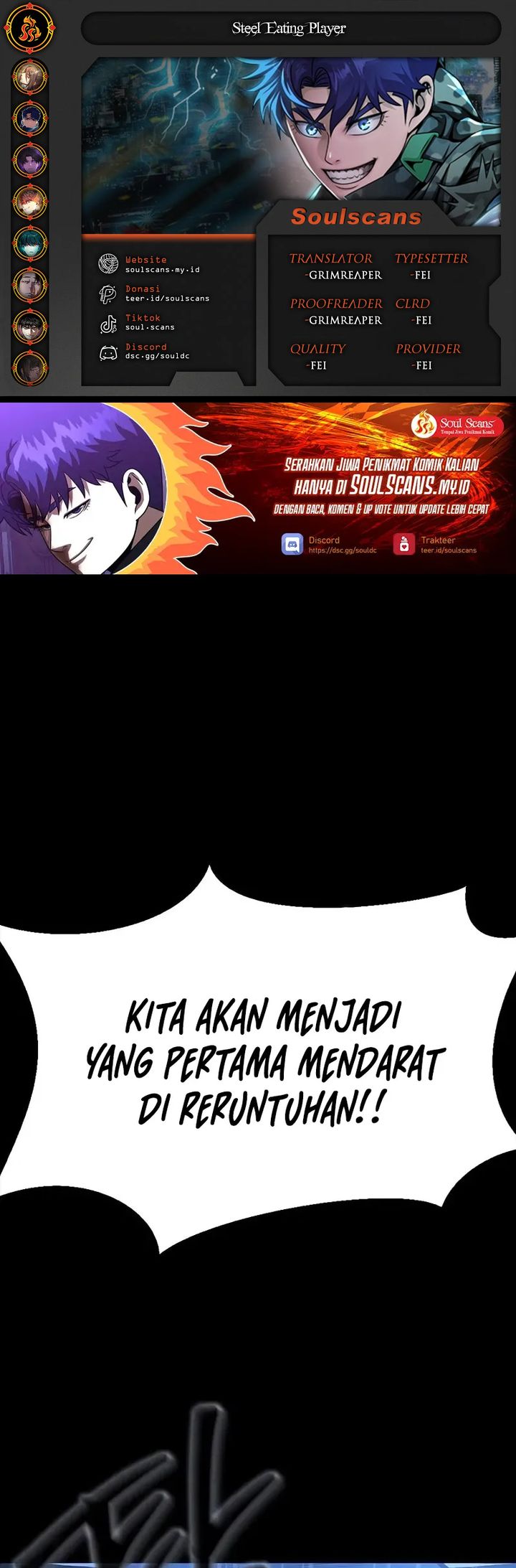 Komik Steel-Eating Player Chapter 87 gambar 1