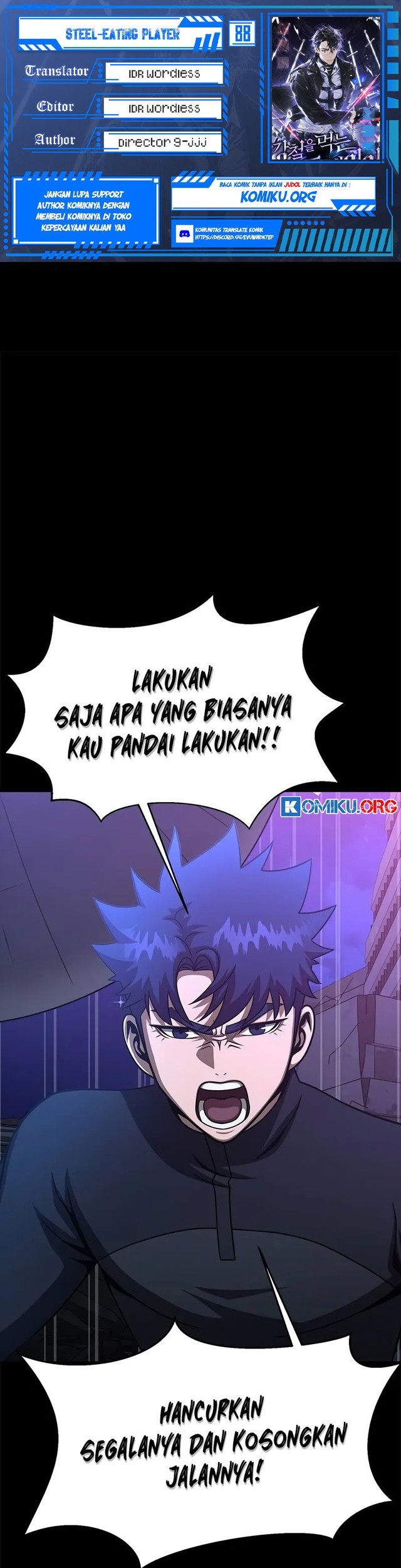 Komik Steel-Eating Player Chapter 88 gambar 1