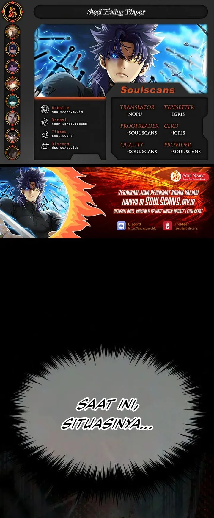 Komik Steel-Eating Player Chapter 99 gambar 1
