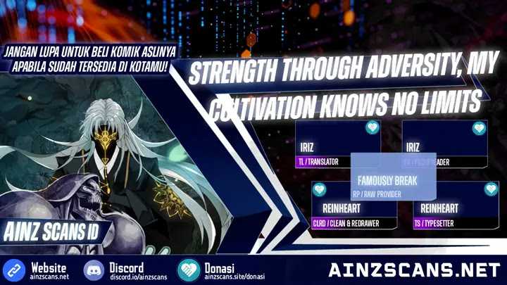 Komik Strength Through Adversity, My Cultivation Knows No Limits Chapter 14 gambar 1