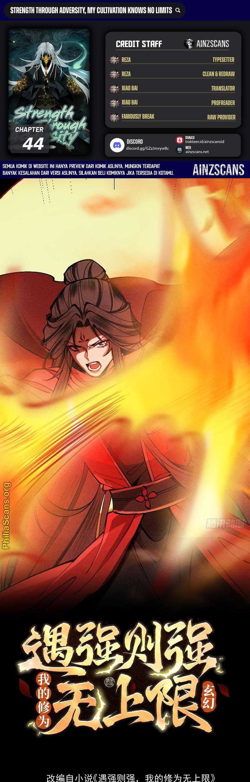 Komik Strength Through Adversity, My Cultivation Knows No Limits Chapter 44 gambar 1