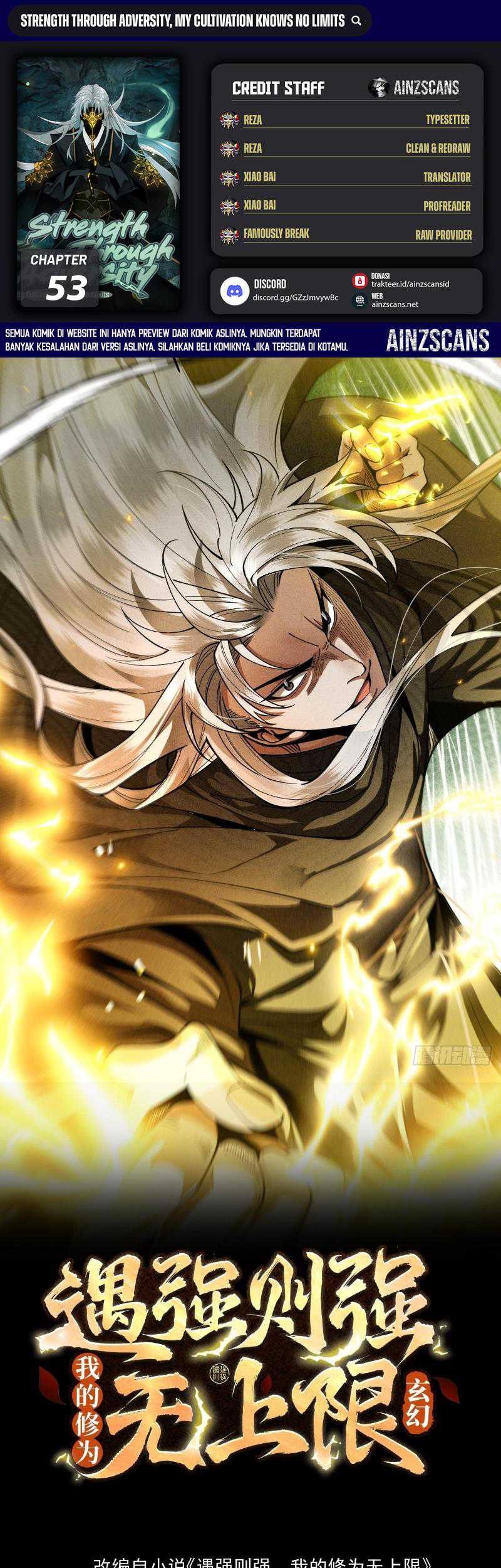 Komik Strength Through Adversity, My Cultivation Knows No Limits Chapter 53 gambar 1