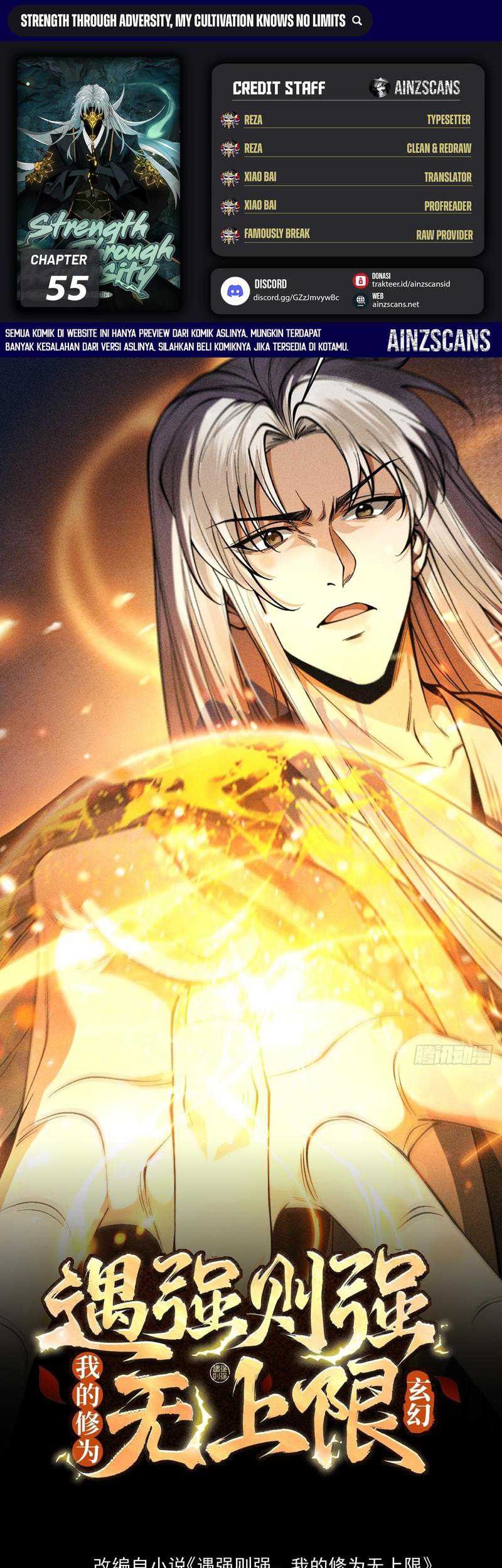 Komik Strength Through Adversity, My Cultivation Knows No Limits Chapter 55 gambar 1