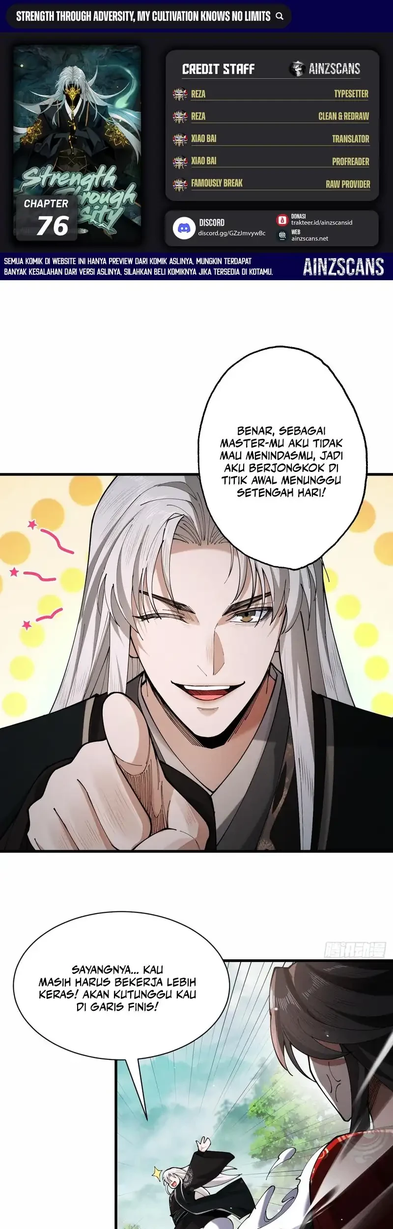 Komik Strength Through Adversity, My Cultivation Knows No Limits Chapter 76 gambar 1