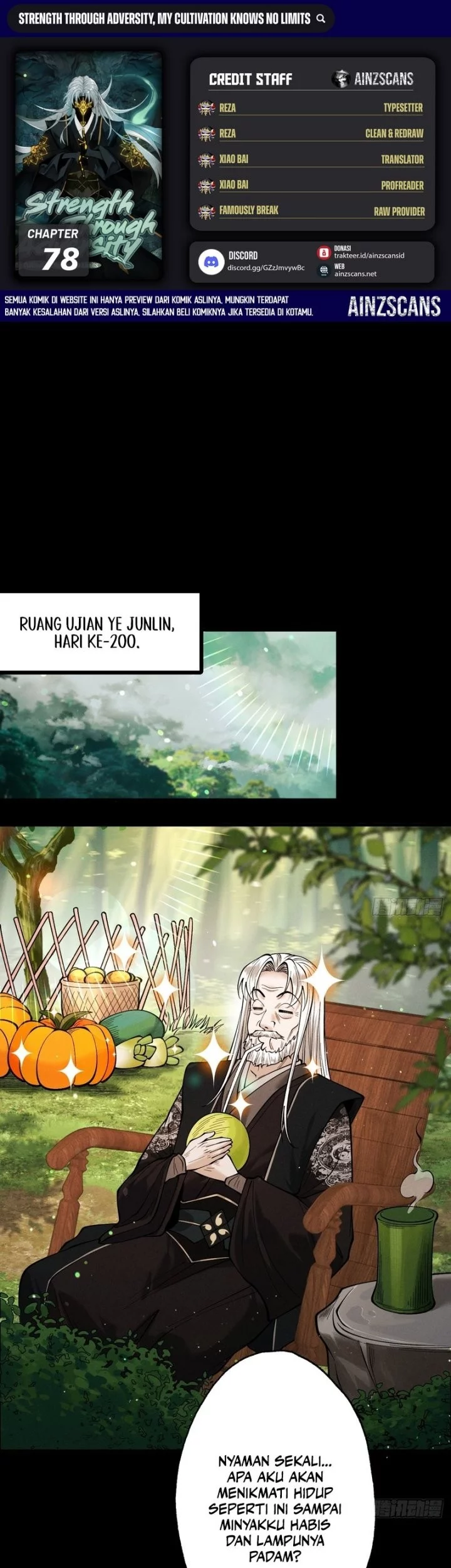 Komik Strength Through Adversity, My Cultivation Knows No Limits Chapter 78 gambar 1