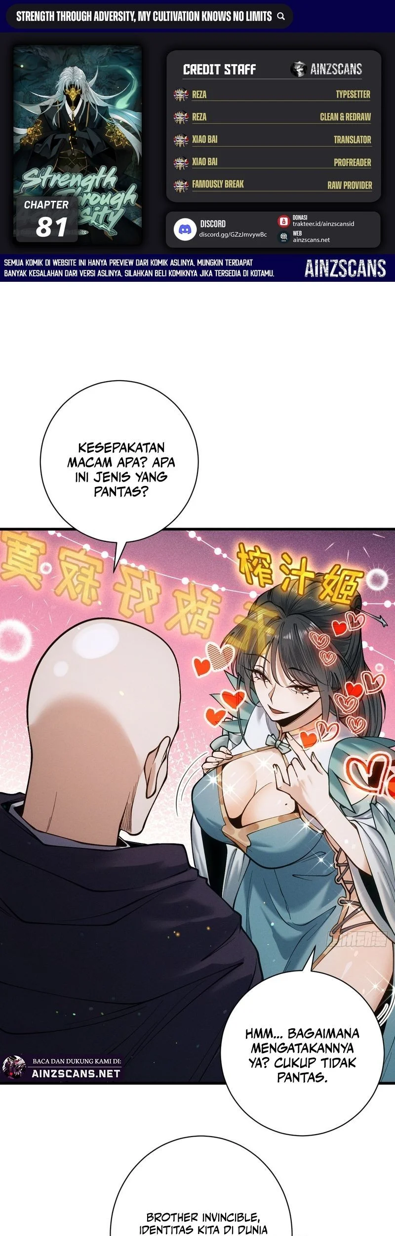Komik Strength Through Adversity, My Cultivation Knows No Limits Chapter 81 gambar 1
