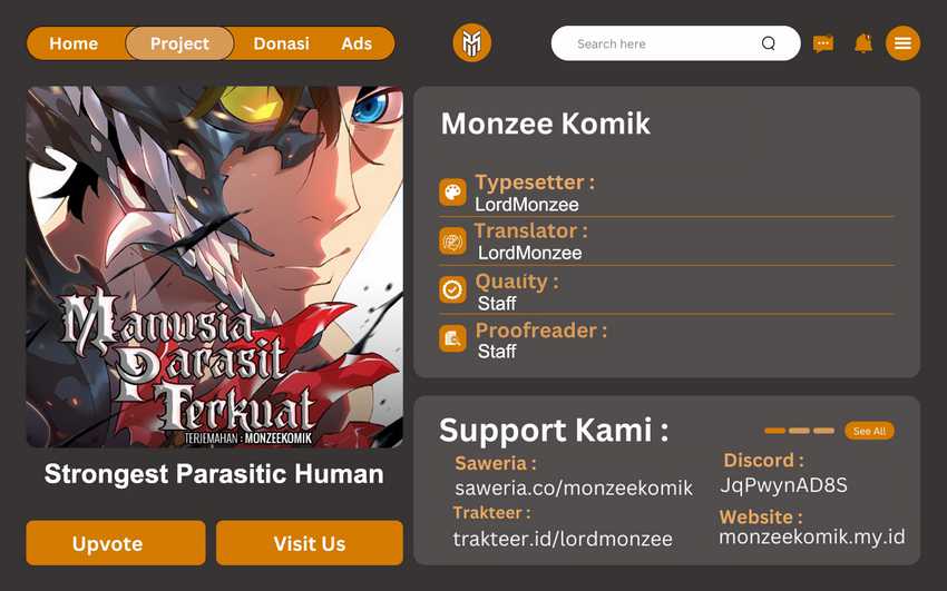 Komik Strongest Parasitic Human Chapter 3 gambar 1