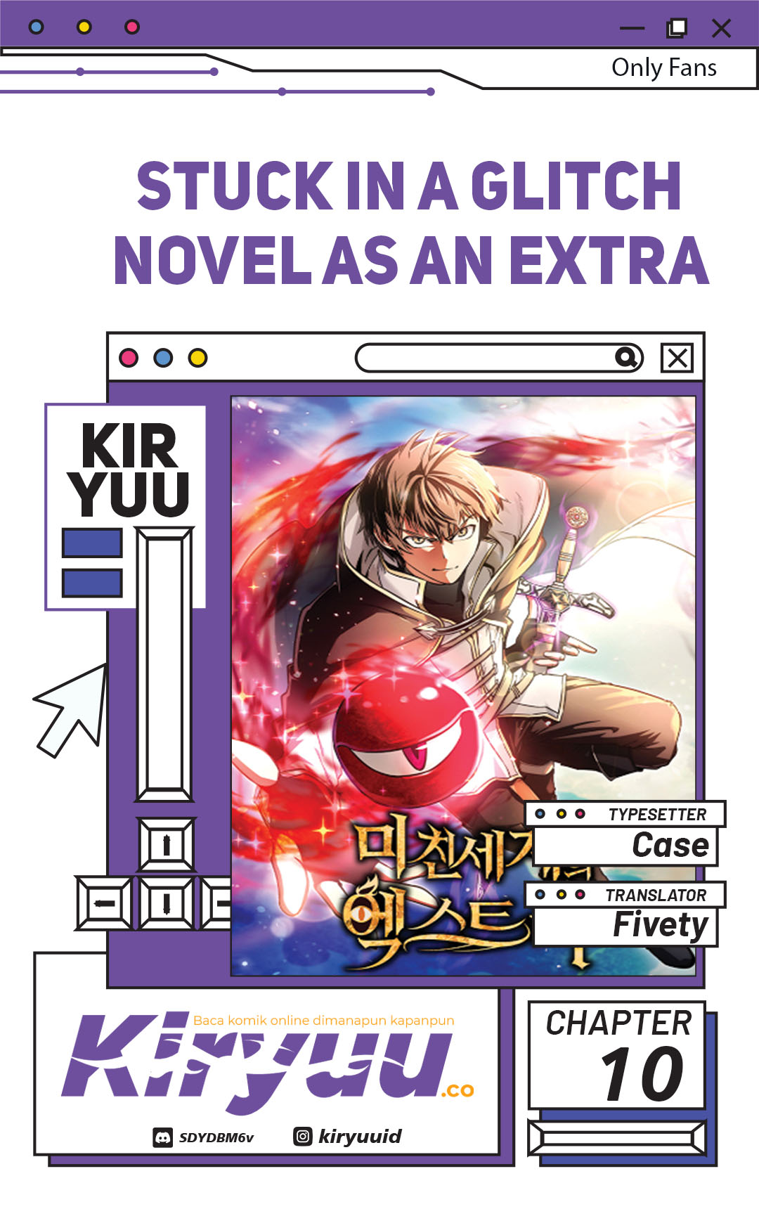 Komik Stuck in a Glitch Novel as an Extra Chapter 10 gambar 1