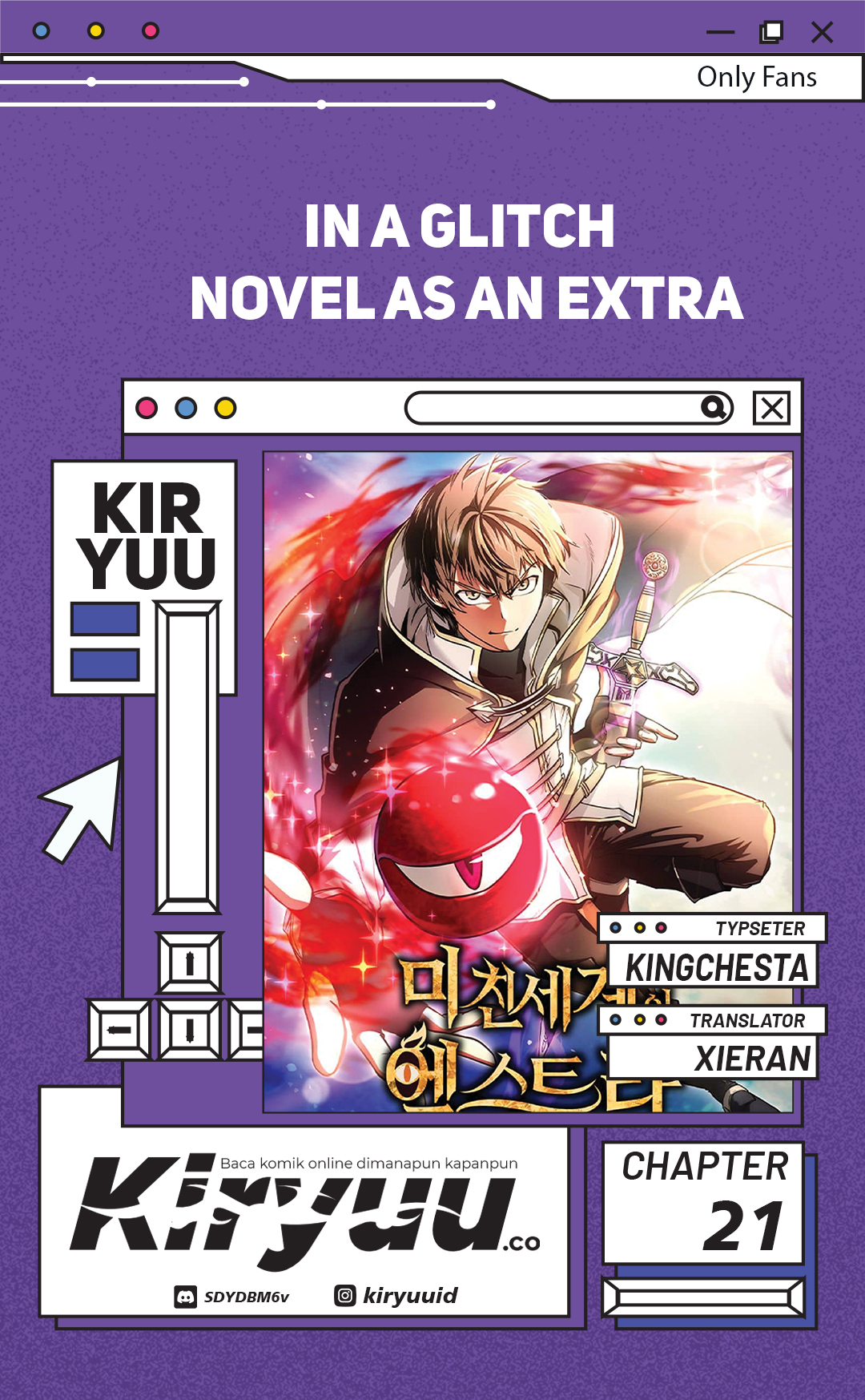 Komik Stuck in a Glitch Novel as an Extra Chapter 21 gambar 1